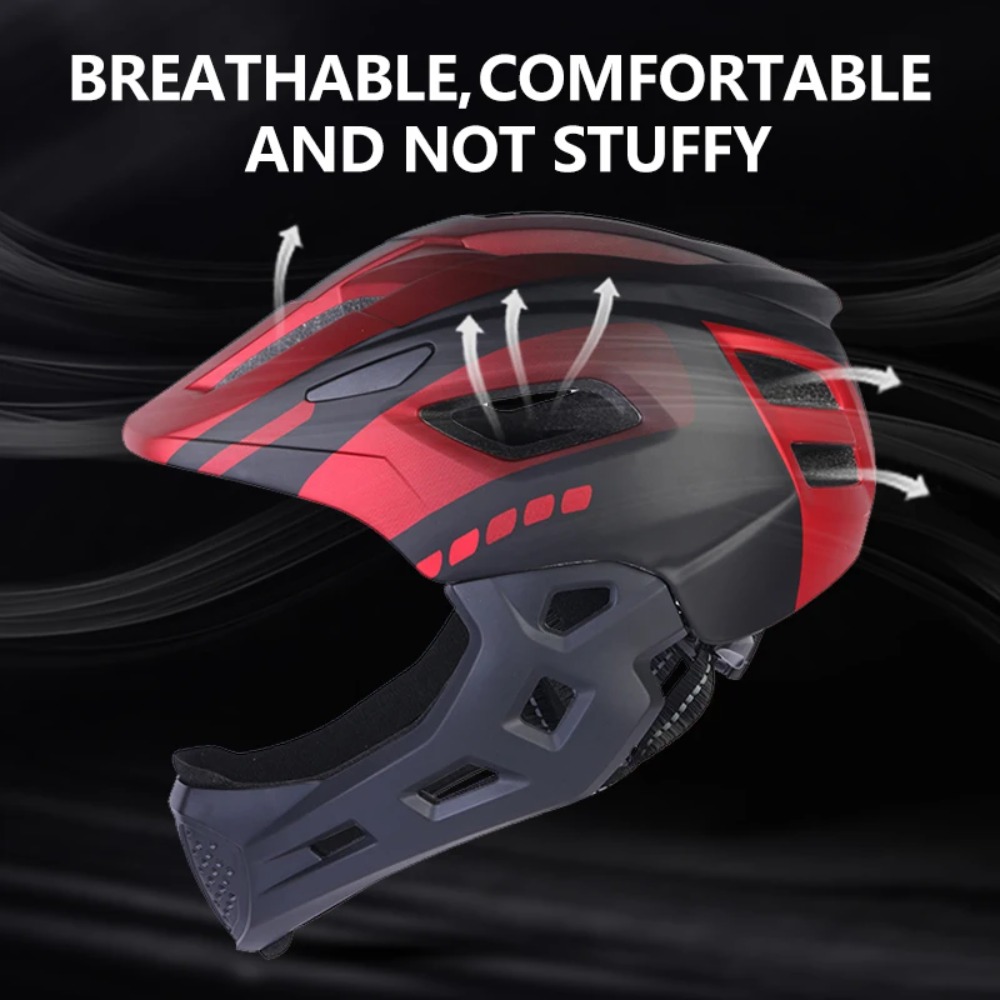 LUMDEER Kids MTB Helmet Protec - Mountain Biking Helmet Kids ulasan dan harga