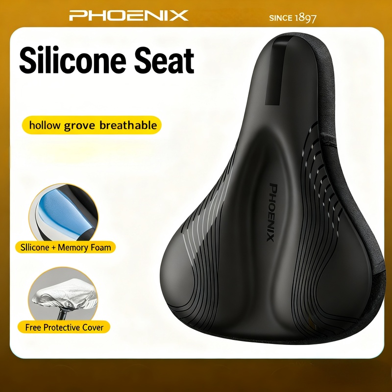 PHOENIX Gel & Memory Foam Bike - Mountain Biking Phoenix ulasan dan harga