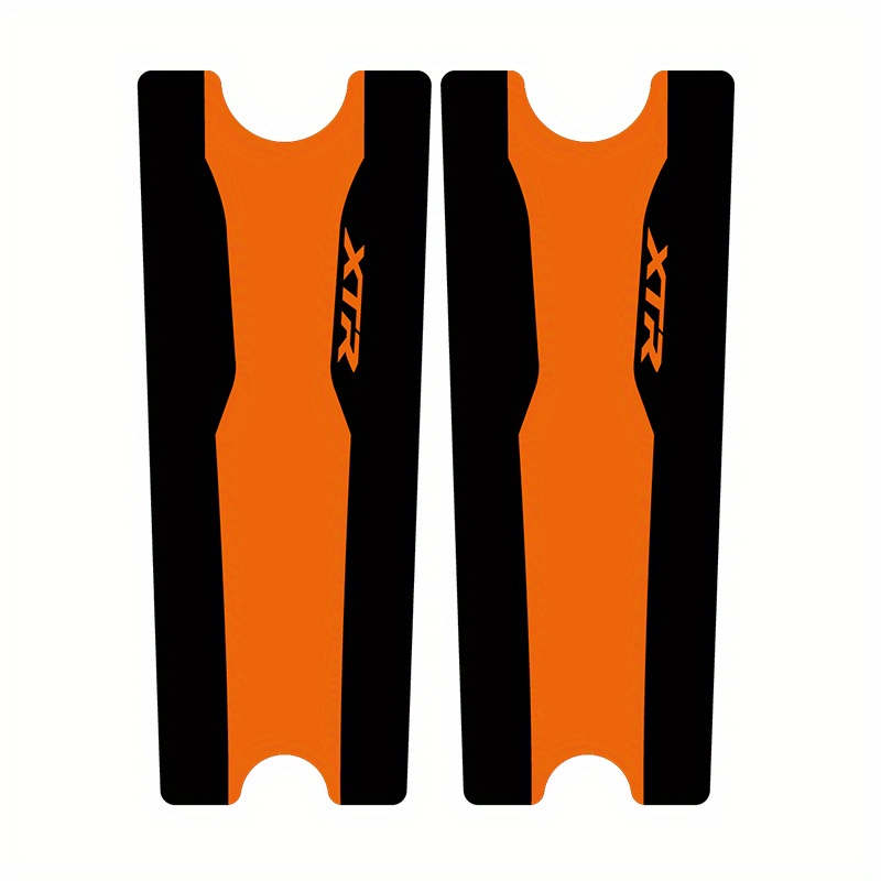 2D Flat Sticker 2pcs/XTR-M9100 - Mountain Biking Quotes ulasan dan harga