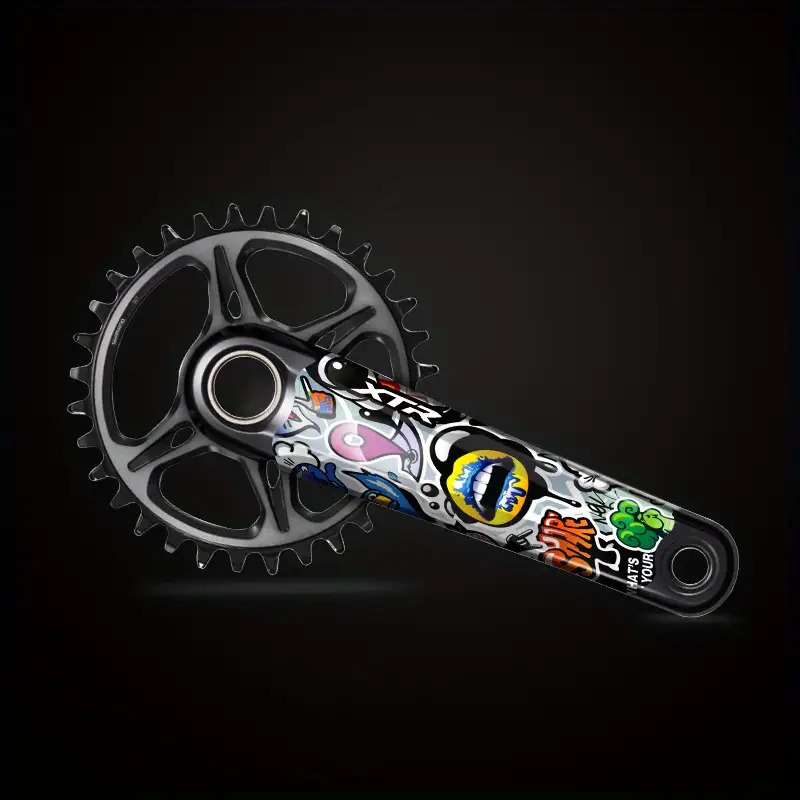 2D Flat Sticker 2pcs/XTR-M9100 - Mountain Biking Quotes ulasan dan harga