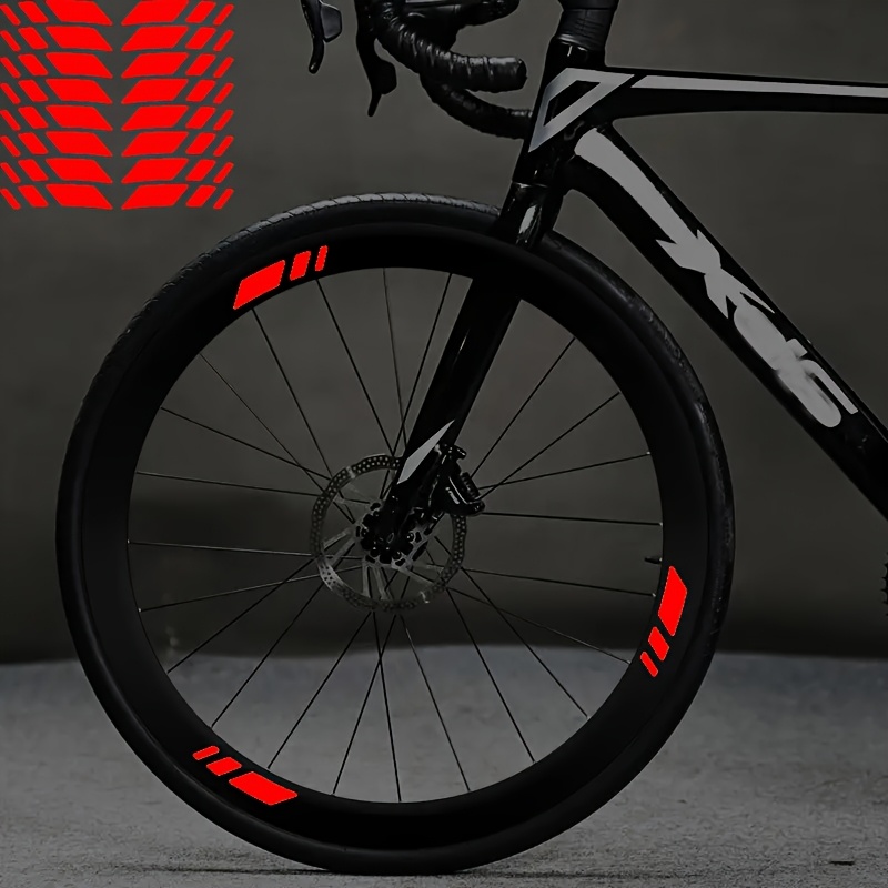 1SET Bike Wheel Rim Sticker Wa - Mountain Biking Quotes ulasan dan harga