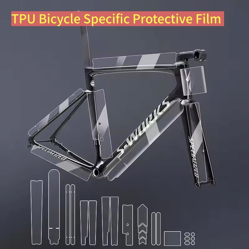 Road Bike Frame Decal Clear Sc - Mountain Biking Quotes ulasan dan harga